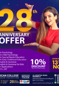28th Anniversary Offer