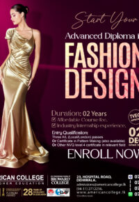 Ad. Dip in Fashion Design