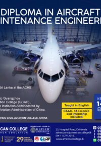 Diploma in Aircraft Maintenance Engineering