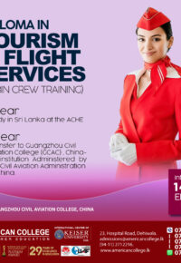 Diploma in Tourism & Flight Services