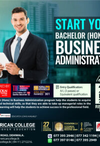 Bachelor (Hons) in Business Administration