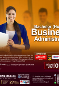 Bachelor (Hons) in Business Administration