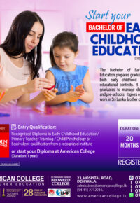 Bachelor of Early Childhood Education