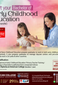 Bachelor of Early Childhood Education