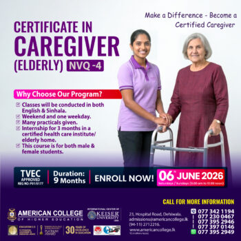 Certificate in Caregiver (Elder)