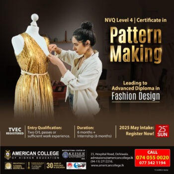 Certificate in Pattern Making