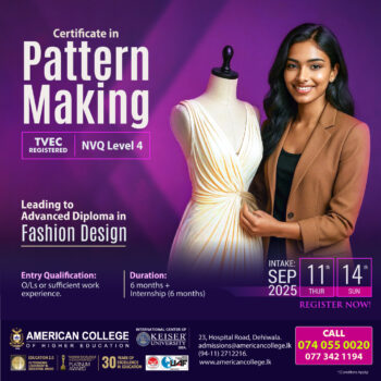Certificate in Pattern Making
