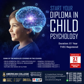 Diploma in Child Psychology