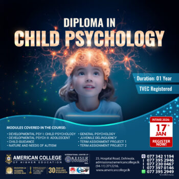 Diploma in Child Psychology