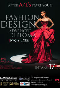 Advanced Diploma in Fashion Designing