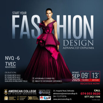 Advanced Diploma in Fashion Design
