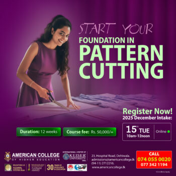 Foundation in Pattern Cutting
