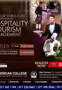 Higher Diploma in Hospitality & Tourism Management