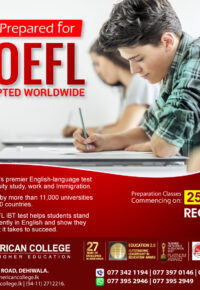 TOEFL (Preparation Classes)