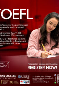 TOEFL Exam Preparation