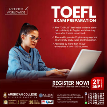 TOEFL Exam Preparation