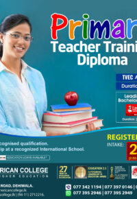Primary Teacher Training Diploma