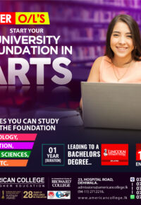 University Foundation in Arts