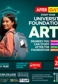 University Foundation in Arts