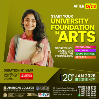 University Foundation in Arts