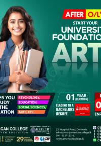 University Foundation in Arts