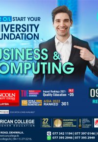 University Foundation Business & Computing